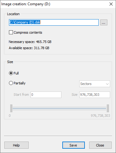 Magic Mac Recovery provides the ability to make a virtual snapshot of the disk being recovered