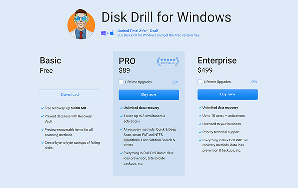 Disk Drill - Top-Rated Data Recovery Tool for Windows & Mac