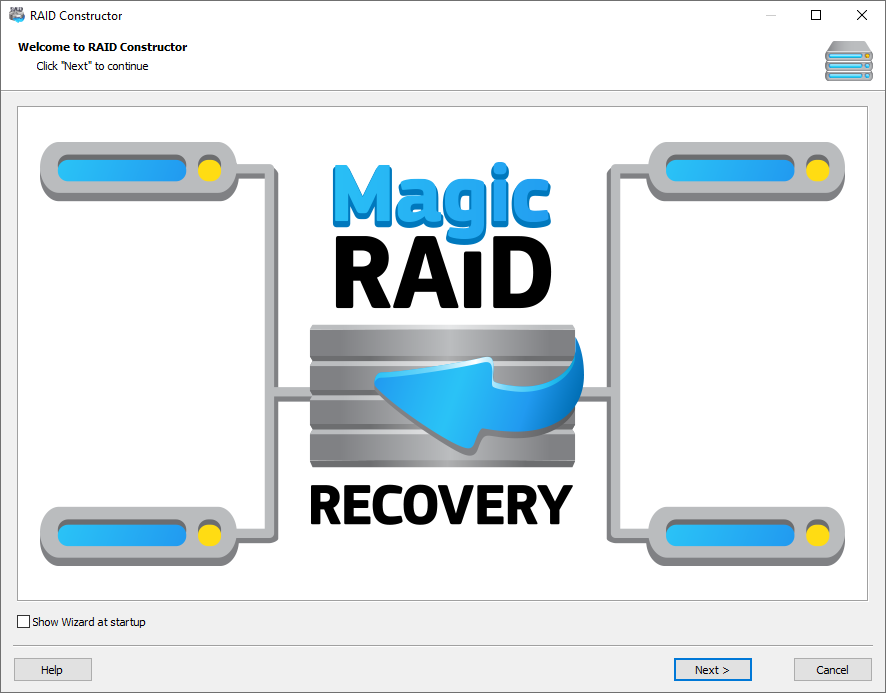 Magic RAID Recovery: RAID Constructor