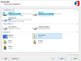 Recover Documents from FAT and NTFS Disks