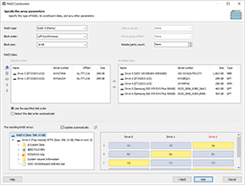 Advanced manual RAID recovery