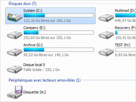 Récupération de partitions FAT et NTFS